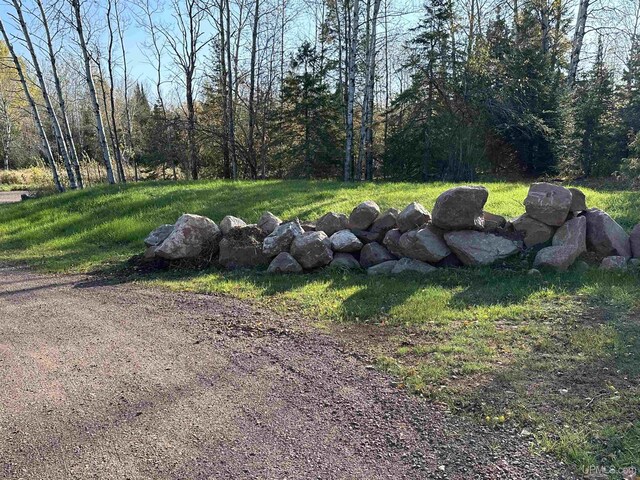 11881 N Junet Rd, Ironwood, MI 49938 - view of green lawn