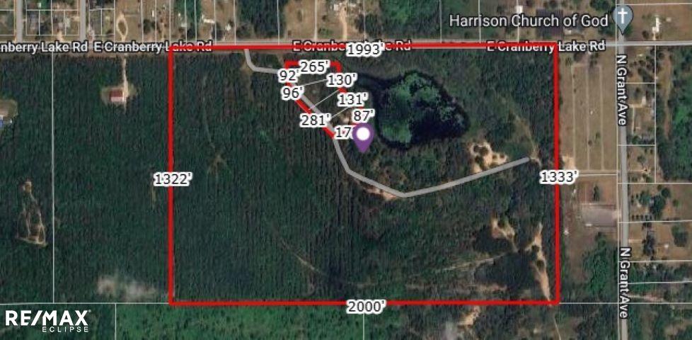 0 Cranberry Lake Rd, Harrison, MI 48625