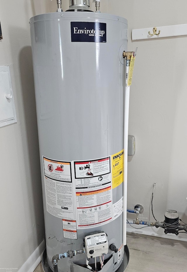 utilities with gas water heater