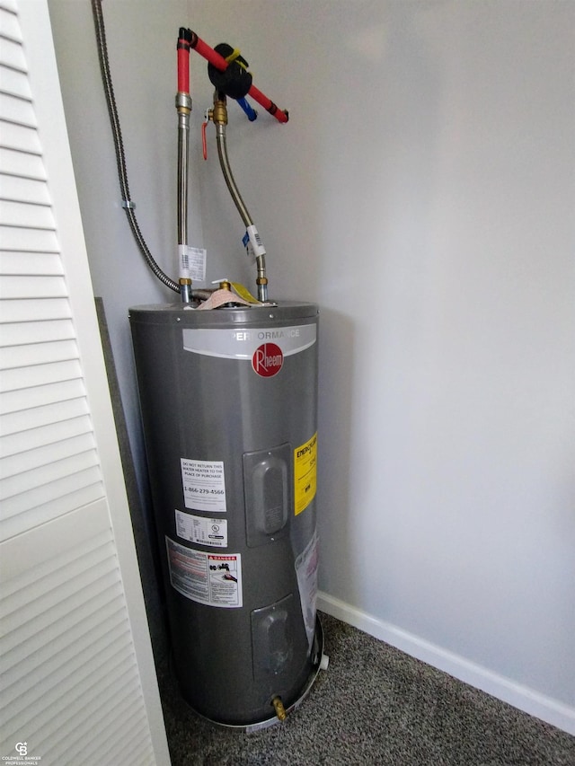 utilities with electric water heater