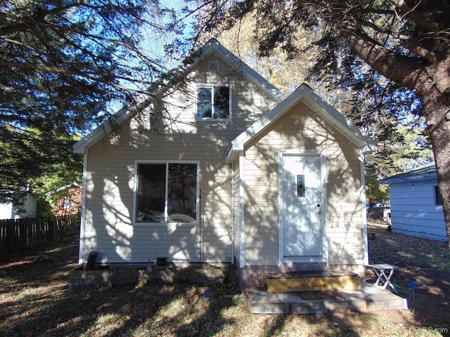 view of back of house