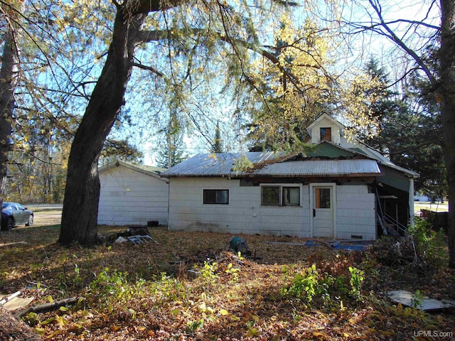 view of side of home