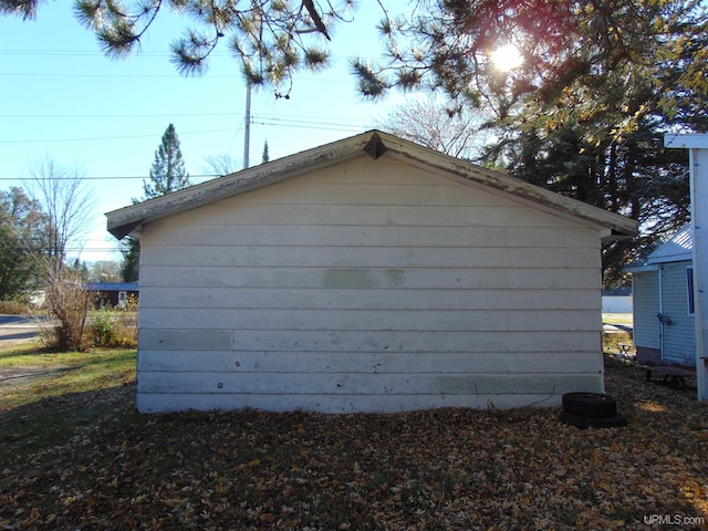 view of side of home