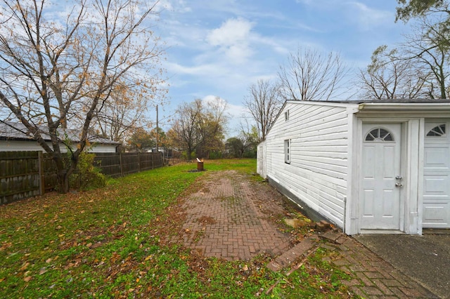 view of yard