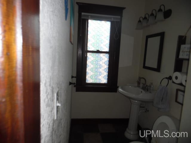 bathroom with toilet