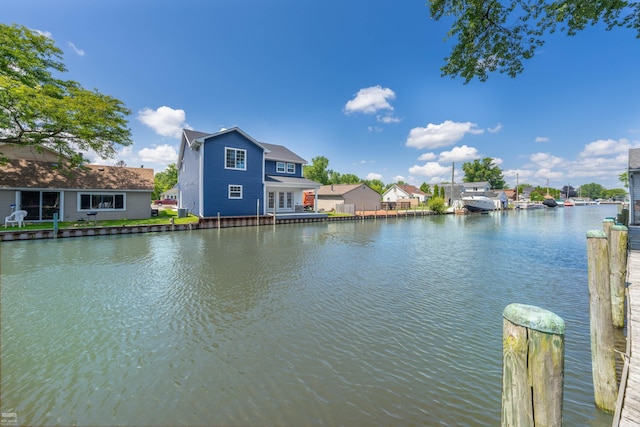 property view of water