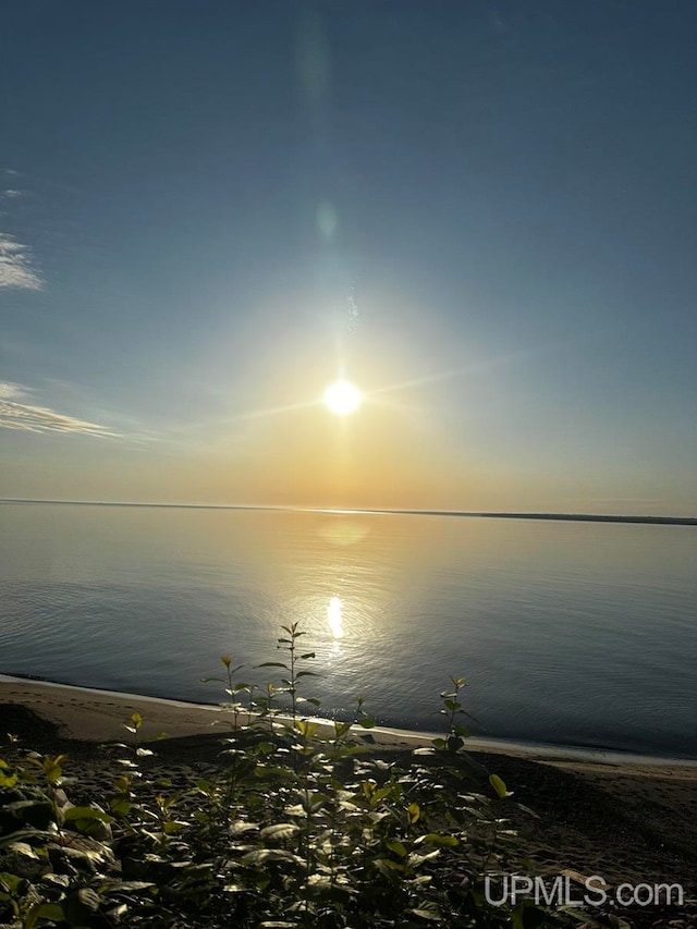 property view of water