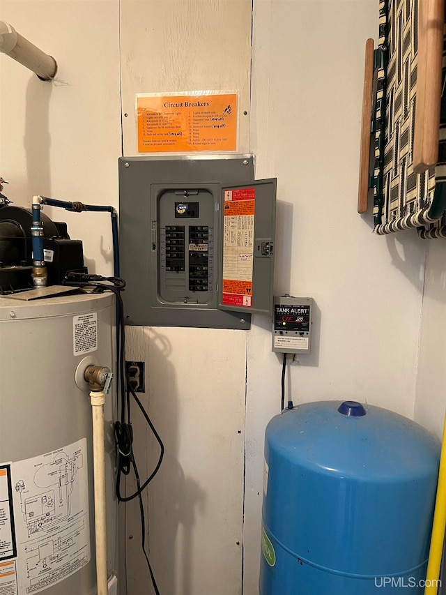 utilities with gas water heater