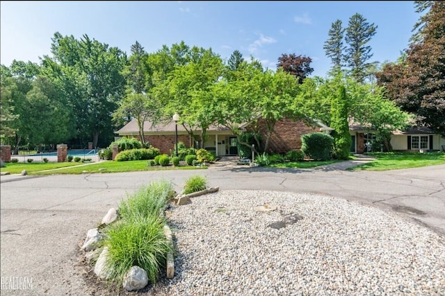 view of ranch-style home