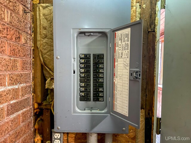 657 Lake Ave, Ironwood, MI 49938 - utility room featuring electric panel