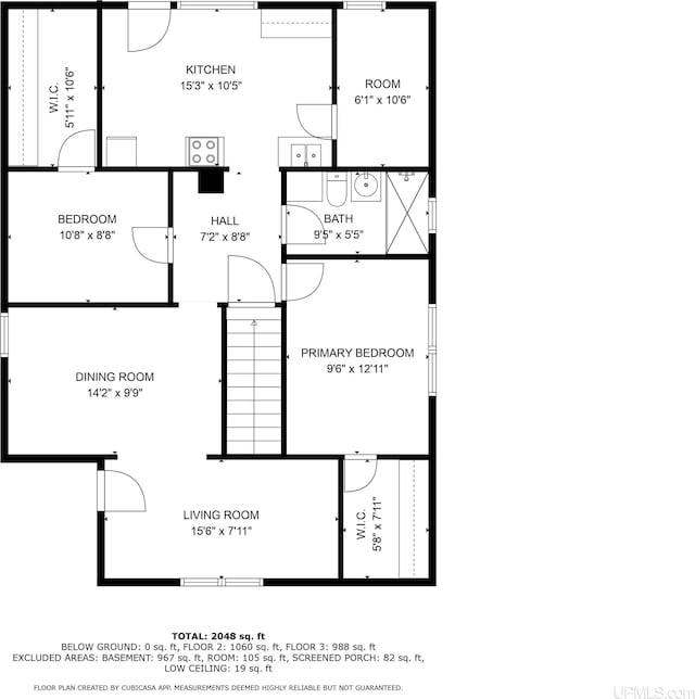 657 Lake Ave, Ironwood, MI 49938 - floor plan / room layout