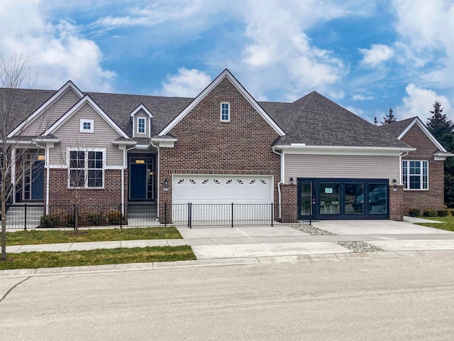 view of front of home featuring french doors