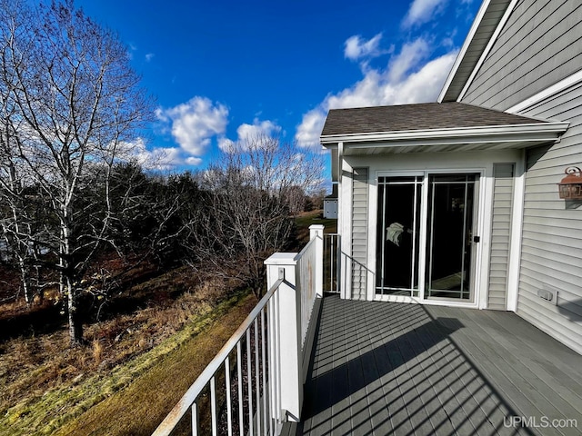 view of deck