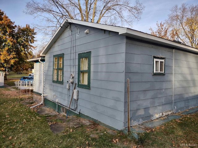 view of side of home