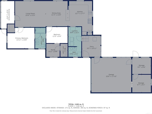 310 S Main St, Vassar, MI 48768 - home floor plan