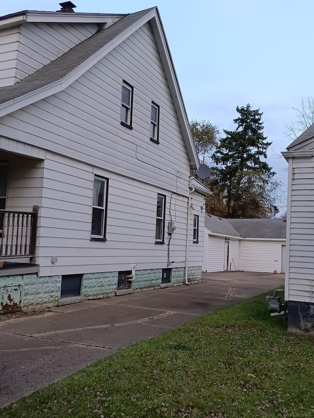 view of back of house