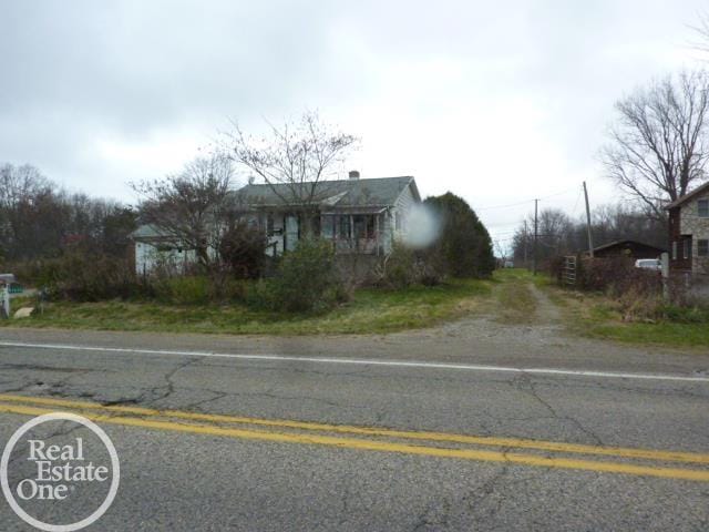 view of road