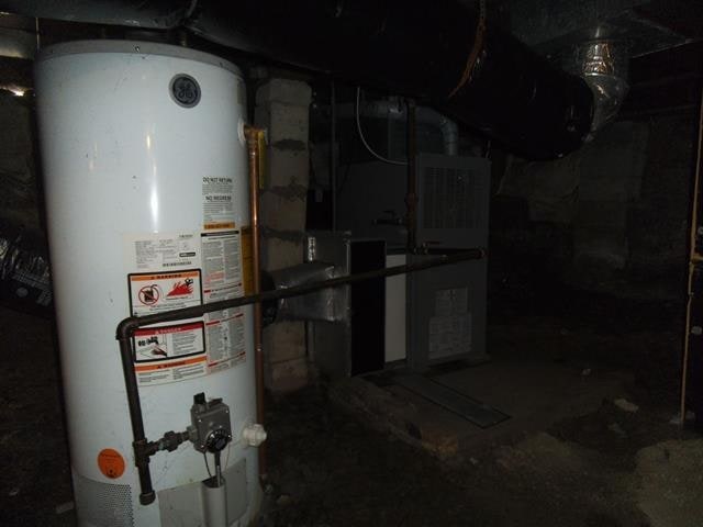 utilities featuring water heater