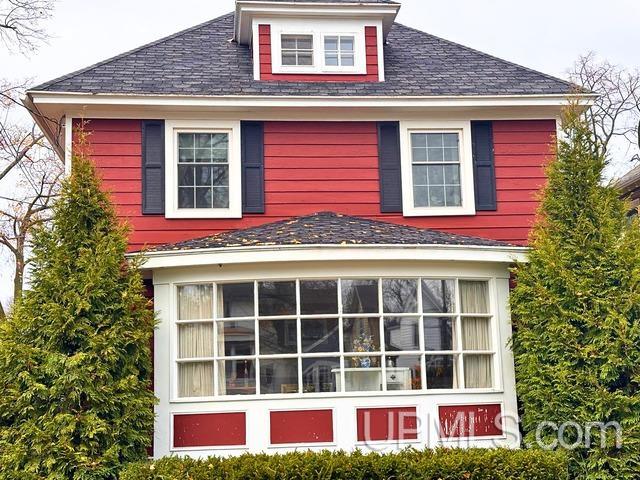 view of rear view of property