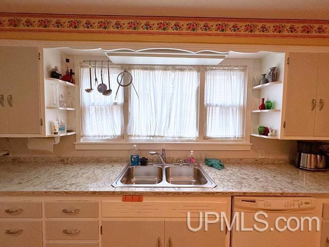 kitchen with dishwasher and sink