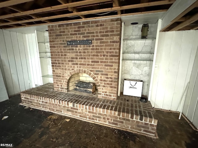 view of unfurnished living room