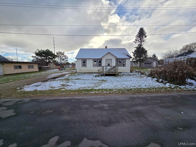 view of bungalow