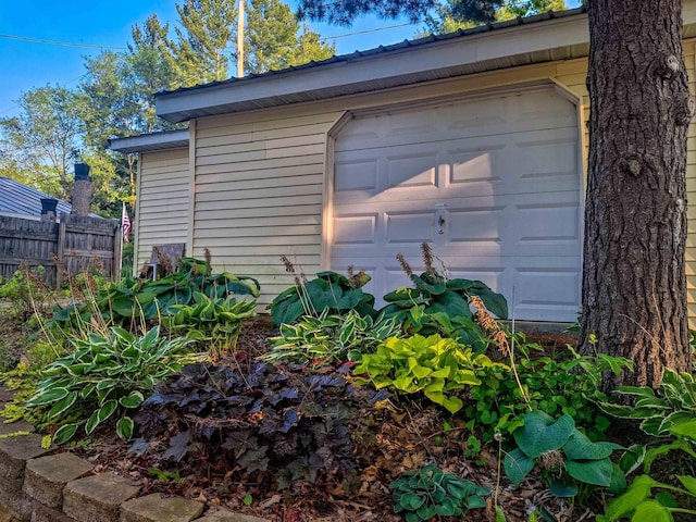 6741 Carpenter Rd, Harrison, MI 48625 - view of garage