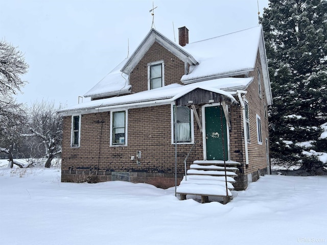 view of front of house