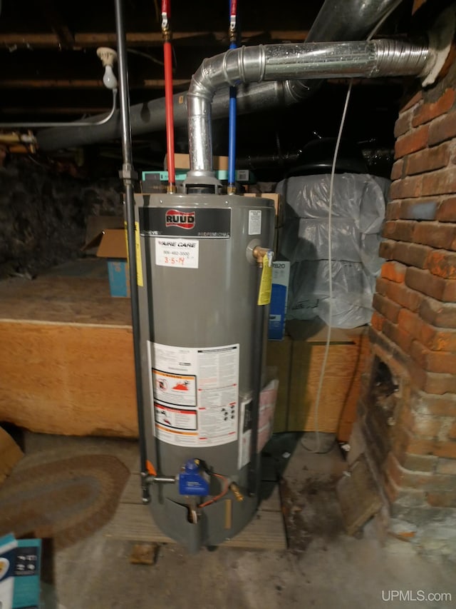 utilities with gas water heater