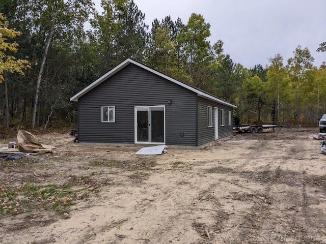 view of rear view of house