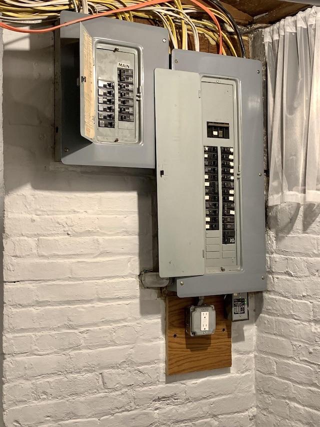 utilities with electric panel