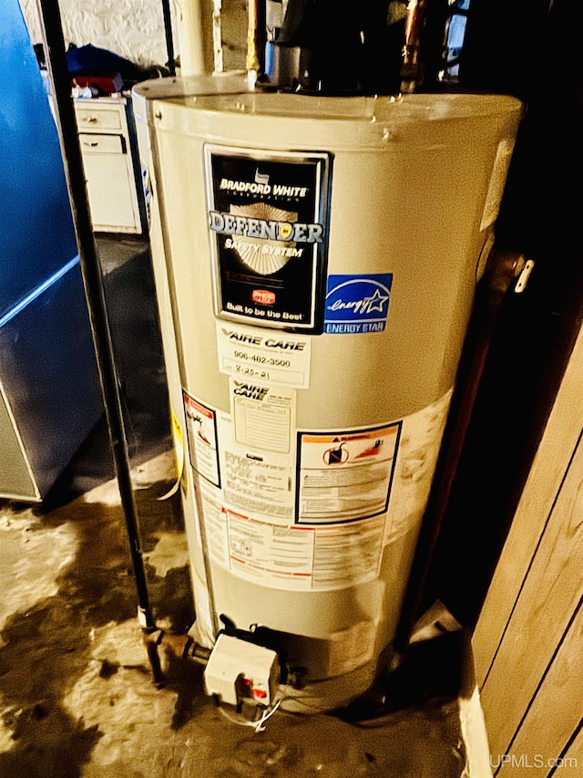 utilities with gas water heater