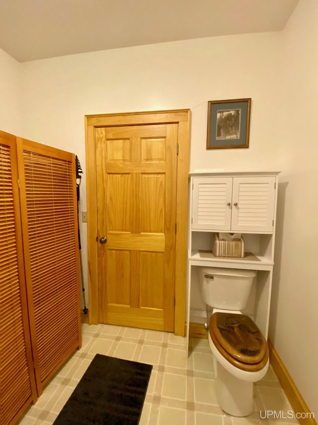 bathroom with toilet