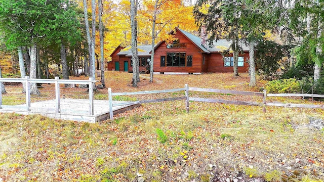 N10006 Shore Dr, Au Train, MI 49806 - view of yard