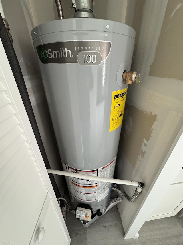 utilities featuring water heater