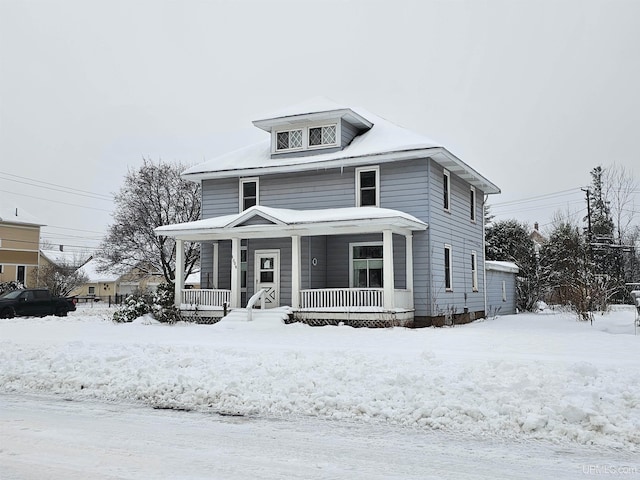 view of front of house