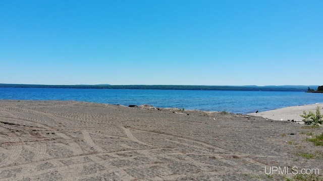 water view with a beach view