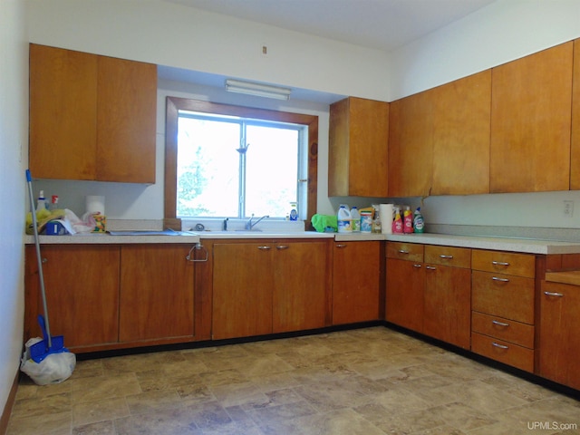 kitchen featuring sink