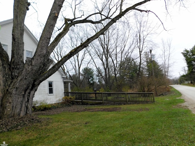 view of yard