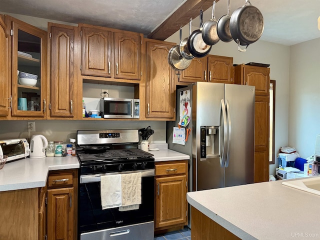 kitchen featuring stainless steel appliances