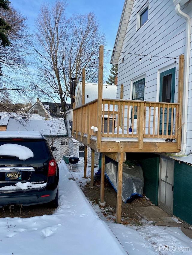 exterior space featuring grilling area