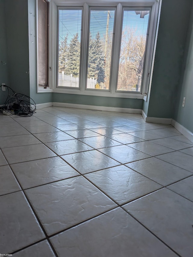 interior space featuring a wealth of natural light