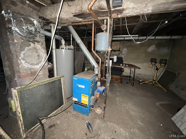 utilities with water heater