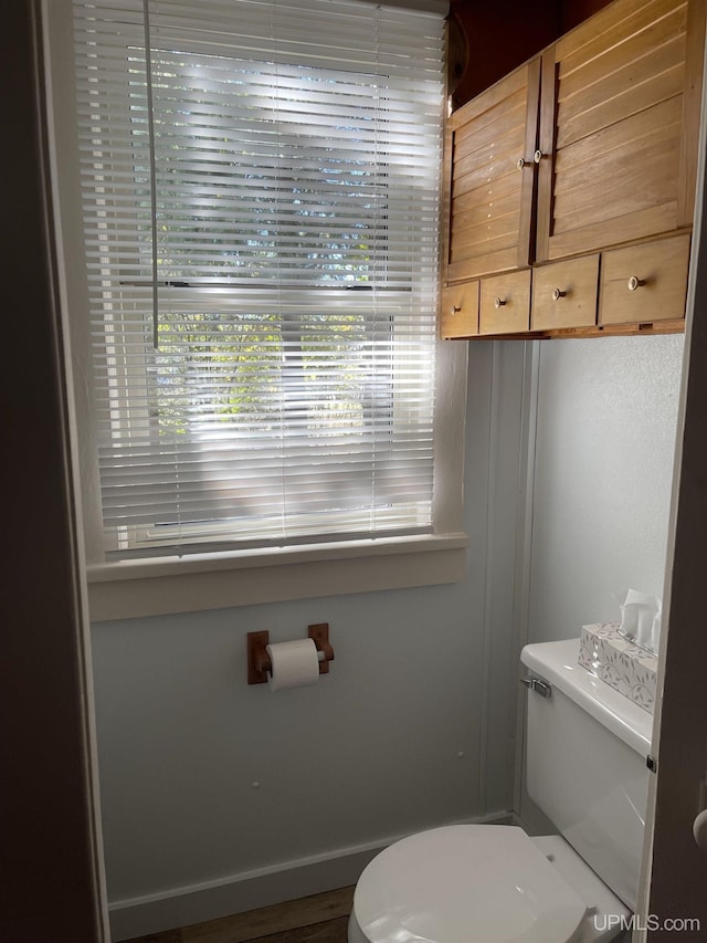 bathroom with toilet