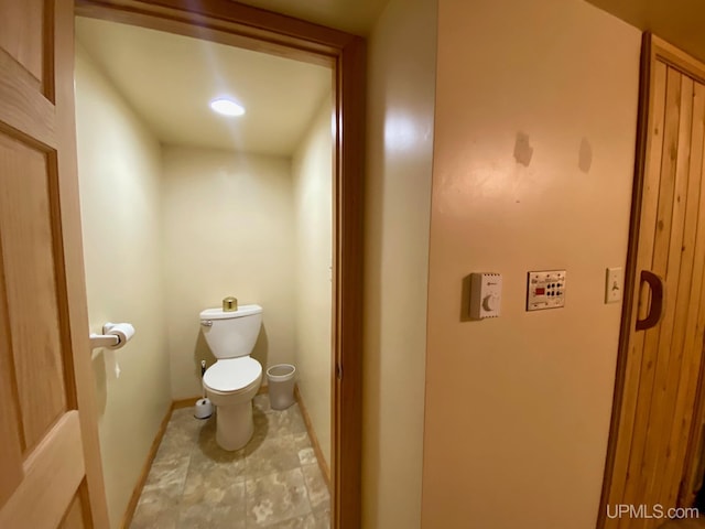 bathroom with toilet