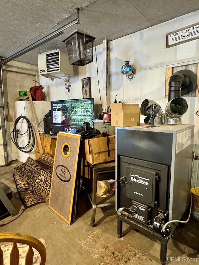 view of storage room