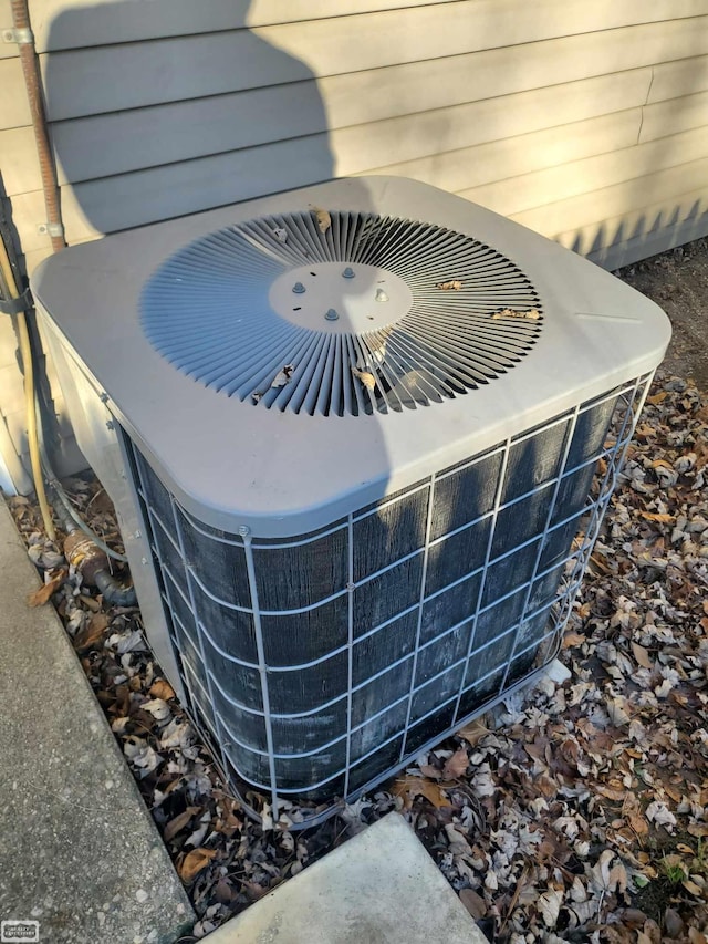 exterior details with cooling unit