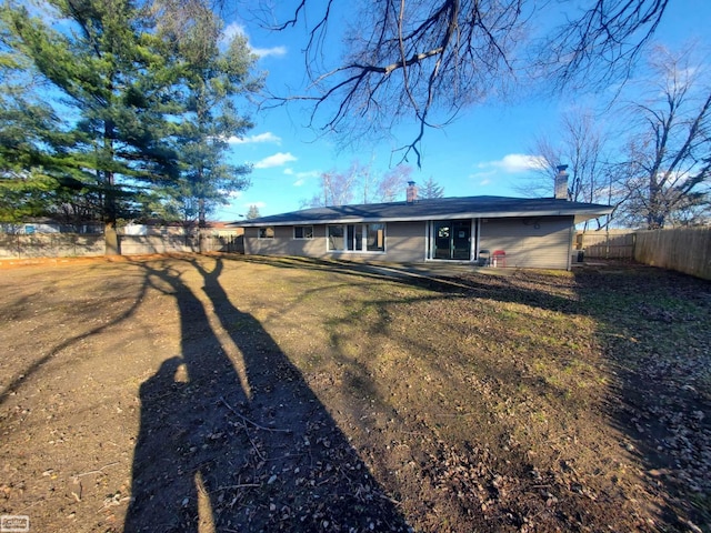 view of back of house