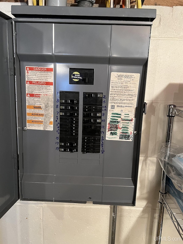 utilities featuring electric panel