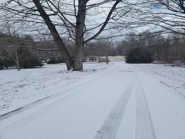 view of road